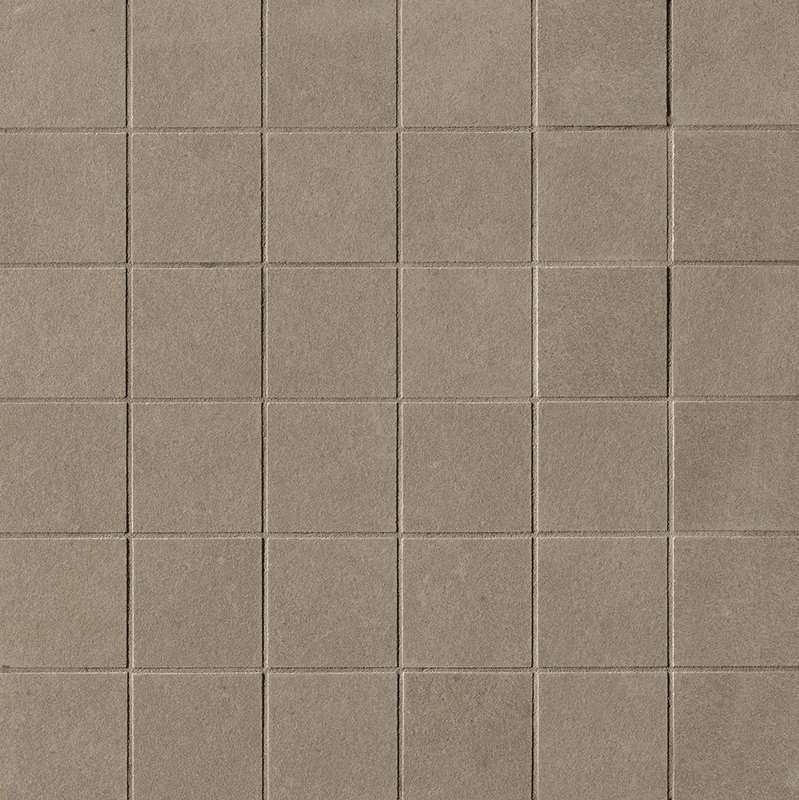 Мозаика Fap Sheer Taupe Gres Macromosaico fPDT, цвет коричневый, поверхность матовая, квадрат, 300x300