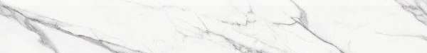 Бордюры Emilceramica (Acif) Tele Di Marmo Battiscopa Statuario Michelangelo Nat EDNN, цвет белый серый, поверхность матовая, прямоугольник, 75x600
