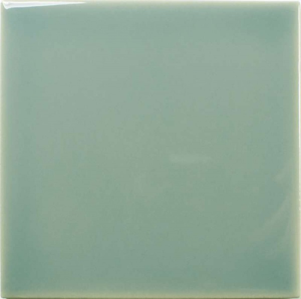 Керамическая плитка Wow Fayenza Square Fern 127924, цвет зелёный, поверхность глянцевая, квадрат, 125x125