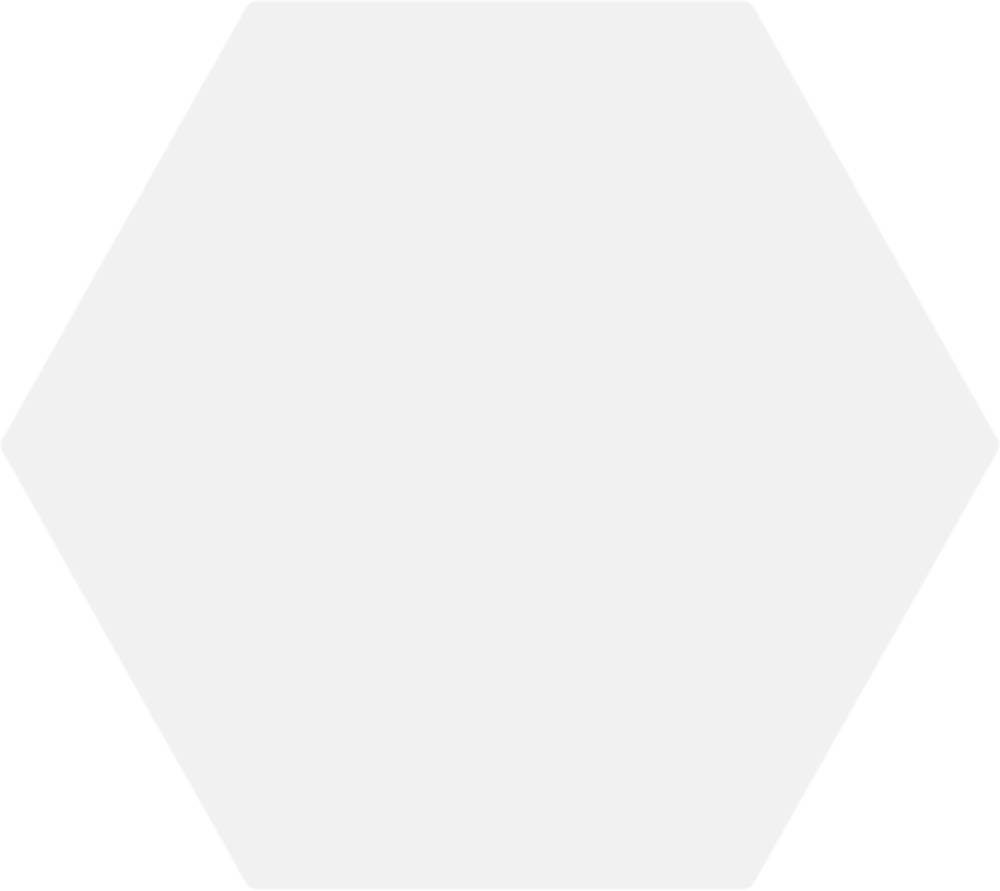 Керамогранит Maritima Astro Base White, цвет белый, поверхность матовая, шестиугольник, 200x240