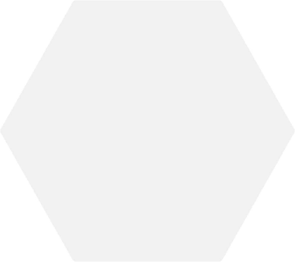 Керамогранит Maritima Astro Base White, цвет белый, поверхность матовая, шестиугольник, 200x240