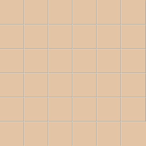 Мозаика Ce.Si Matt Seta Rete 5x5, цвет бежевый, поверхность матовая, квадрат, 300x300