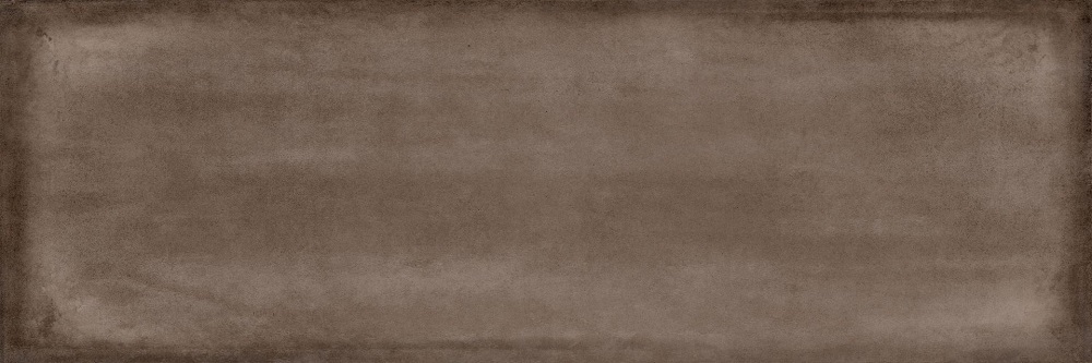 Керамическая плитка Cersanit Majolica Коричневый MAS111, цвет коричневый тёмный, поверхность глянцевая, прямоугольник, 198x598