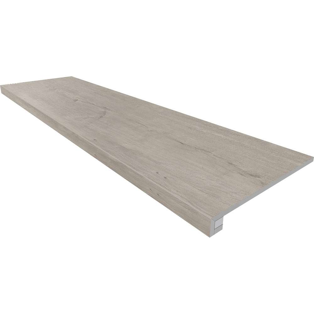 Ступени Estima Soft Wood Grey SF03 Неполированный 33x120 69412, цвет серый, поверхность матовая, прямоугольник, 330x1200