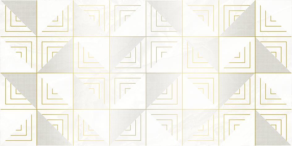 Декоративные элементы Laparet Mania Декор Белый, цвет белый серый, поверхность глянцевая, прямоугольник, 250x500