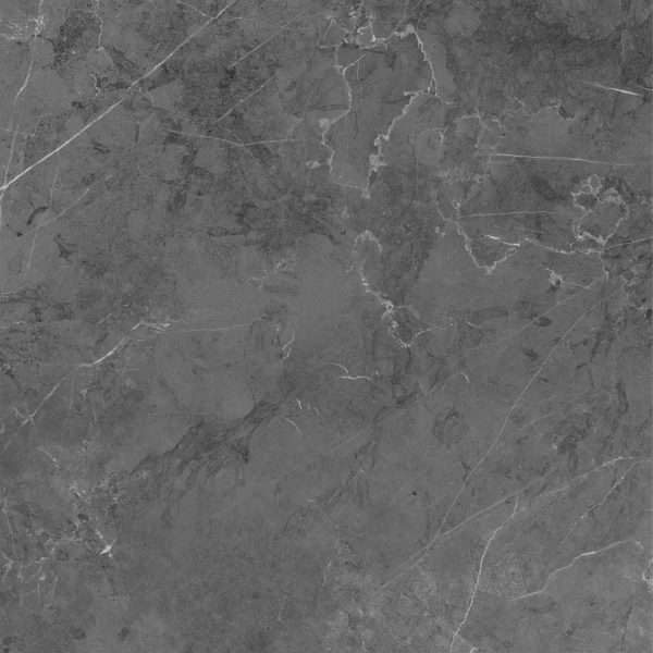 Керамогранит  Stone Marquina Dark Grey 9298, цвет чёрный, поверхность матовая, квадрат, 1000x1000
