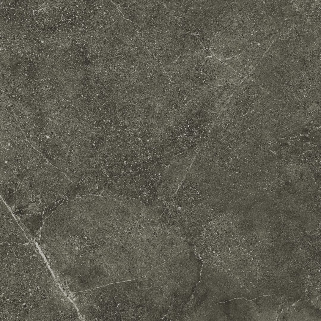 Керамогранит Cerrad Cerros Grafit, цвет серый, поверхность матовая, квадрат, 600x600