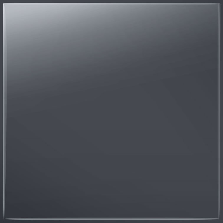 Керамическая плитка Tubadzin Pastel Grafitowy, цвет серый, поверхность глянцевая, квадрат, 200x200
