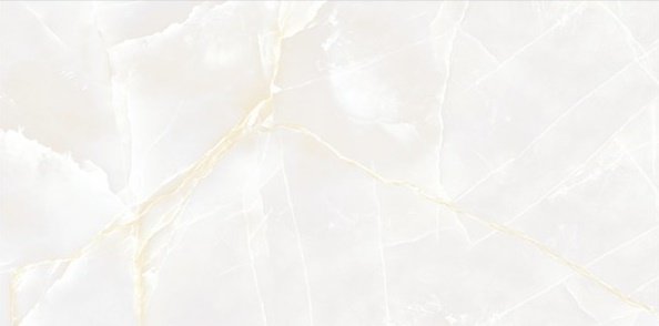 Керамогранит Realistik Seron Onyx Perla, цвет белый, поверхность полированная, прямоугольник, 600x1200