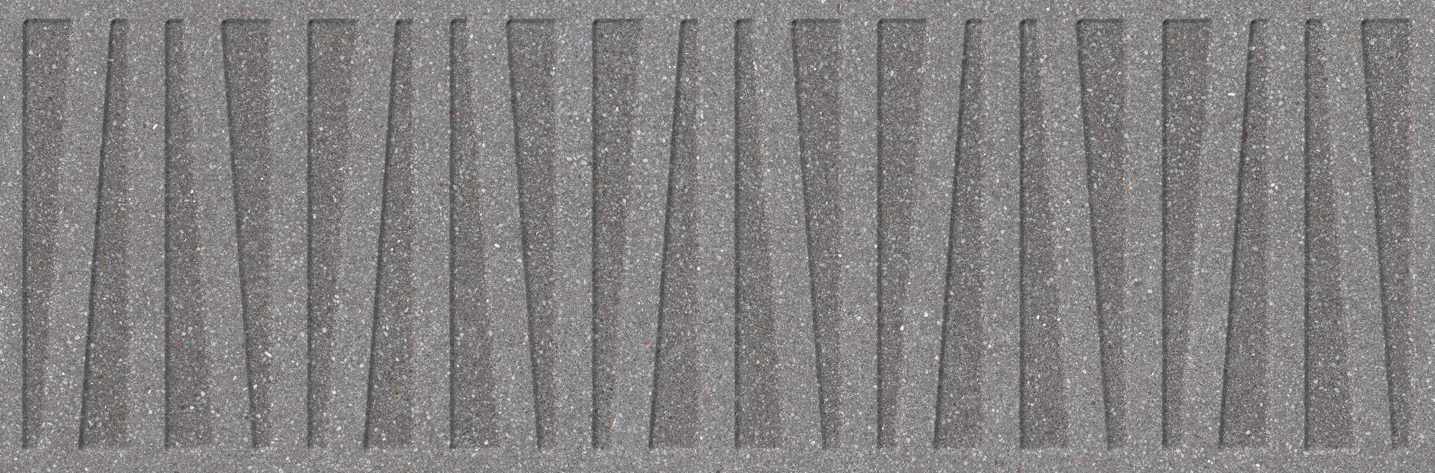 Керамическая плитка Vives Sica-R Grafito, цвет серый, поверхность матовая, прямоугольник, 320x990