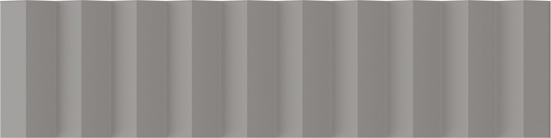 Керамическая плитка Wow Twin Peaks Up Grey 131544, цвет синий, поверхность матовая 3d (объёмная), под кирпич, 75x300