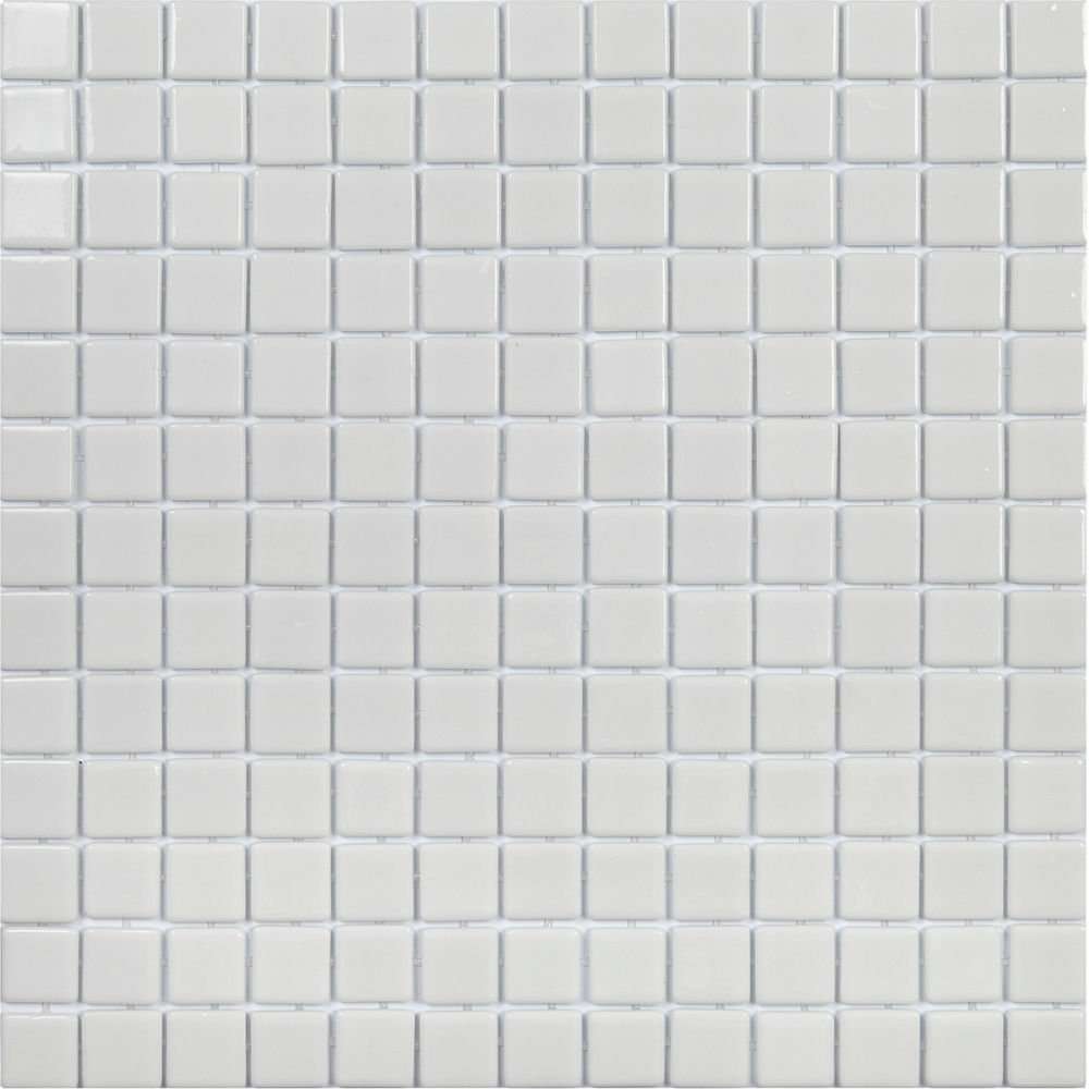 Мозаика Togama Pool&Wellness SPA Blanco, цвет белый, поверхность глянцевая, квадрат, 340x340