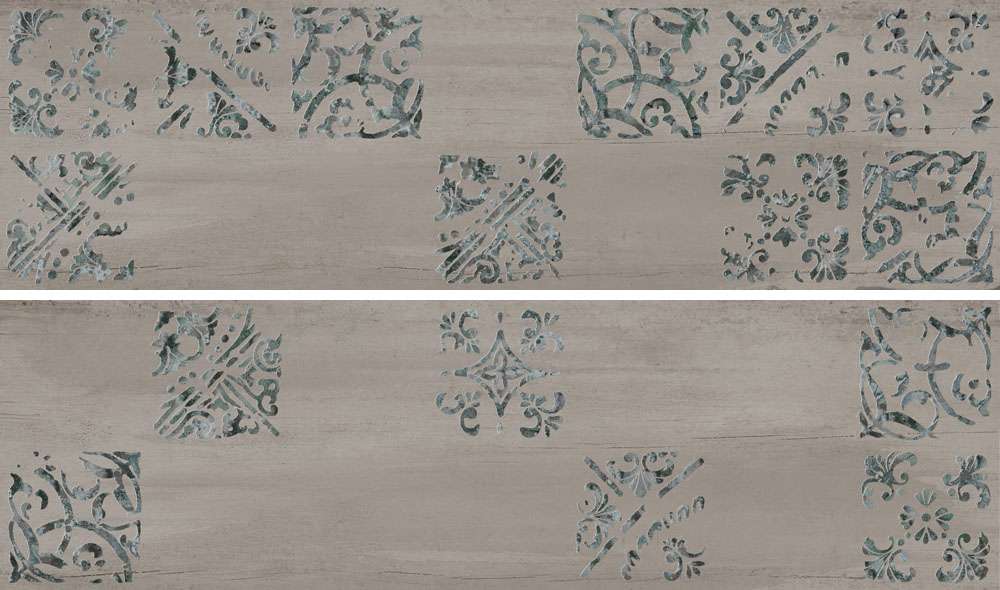 Декоративные элементы Ibero Sospiro Decor Artisan Smoke Rec-Bis, цвет коричневый, поверхность матовая, прямоугольник, 290x1000