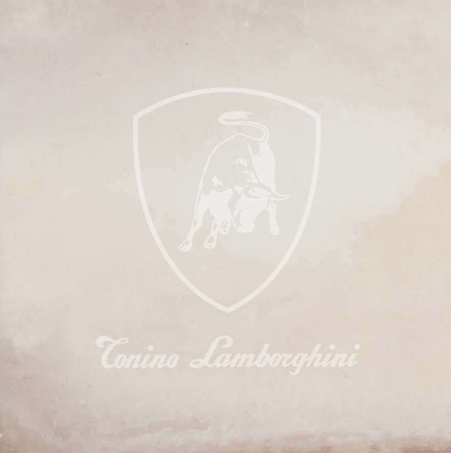 Декоративные элементы Tonino Lamborghini Sakhir Logo Laser Sand, цвет бежевый, поверхность лаппатированная, квадрат, 600x600