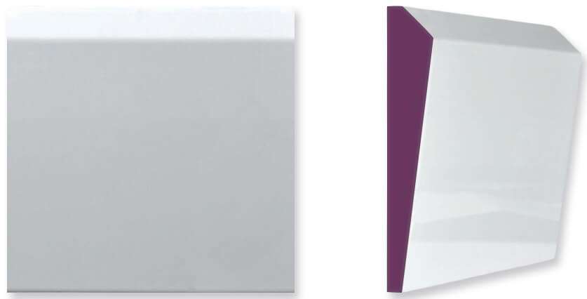 Керамическая плитка Heralgi Side Snow Purple Fluor, цвет разноцветный, поверхность глянцевая, квадрат, 150x150