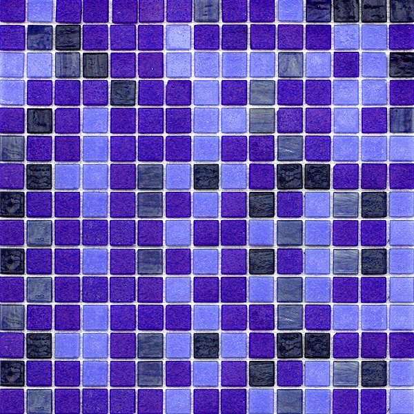 Мозаика JNJ Mosaic Mixed Colored 260JC, цвет синий, поверхность глянцевая, квадрат, 327x327