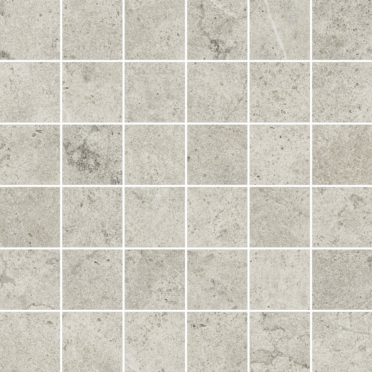 Мозаика Italon Metropolis Absolut Silver Mosaico 610110000914, цвет серый, поверхность матовая, квадрат, 300x300