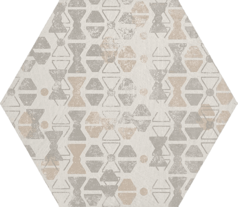 Декоративные элементы Bayker Hopi Deco Gesso 13, цвет бежевый, поверхность глазурованная, прямоугольник, 210x182