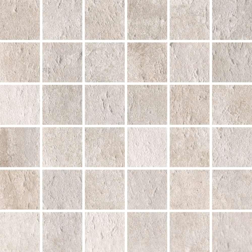 Мозаика Cerdomus Verve Mosaico 4,7x4,7 Ivory 62116, цвет слоновая кость, поверхность матовая, квадрат, 300x300