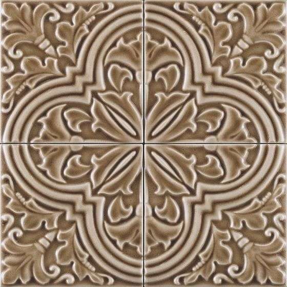 Керамическая плитка Grazia Formelle Algarve Topazio ALGA7, цвет коричневый, поверхность глянцевая, квадрат, 130x130