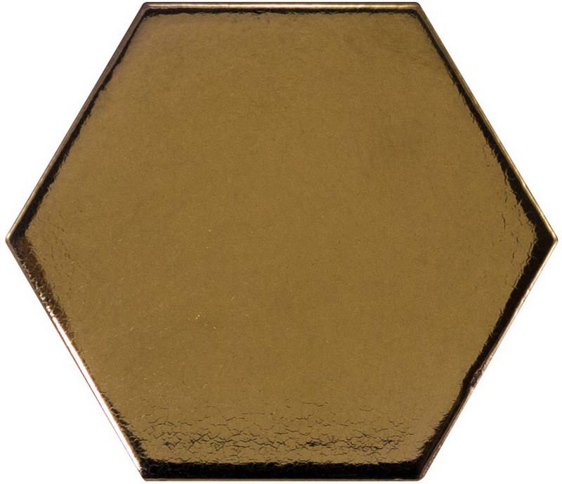 Керамическая плитка Equipe Scale Hexagon Metallic 23837, Испания, шестиугольник, 107x124, фото в высоком разрешении