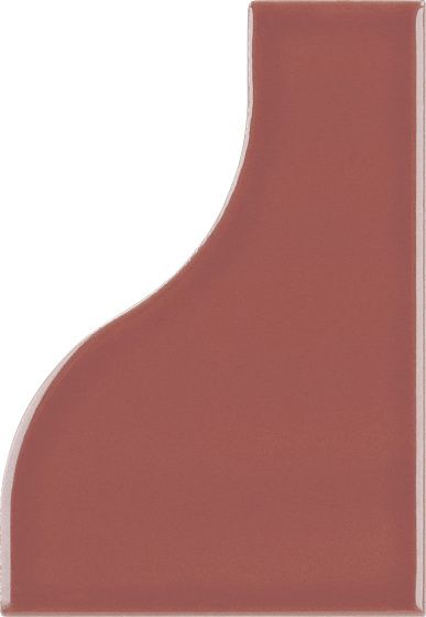 Керамическая плитка Equipe Curve Ruby Shade Matt 28855, цвет бордовый, поверхность матовая, прямоугольник, 83x120