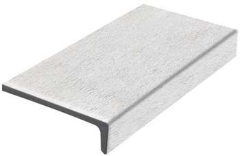 Ступени Imola Creative Concrete Creacon ER30W, цвет белый, поверхность матовая, прямоугольник с капиносом, 150x300x40