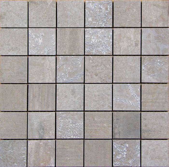 Мозаика Plaza Mosaico Gotic Gris, цвет серый, поверхность матовая, квадрат, 300x300