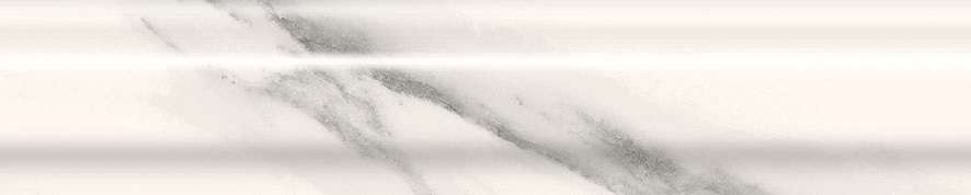 Бордюры Paradyz Morning Bianco Ksztaltka, цвет белый, поверхность глянцевая, прямоугольник, 50x250