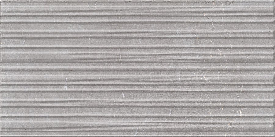 Декоративные элементы Emilceramica (Acif) Tracce Rail 3D Grey ECKL, цвет серый, поверхность 3d (объёмная), матовая, прямоугольник, 300x600