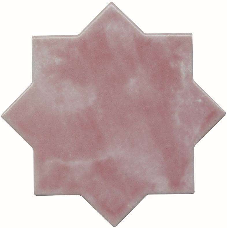 Керамогранит Cevica Becolors Star Coral, цвет розовый, поверхность матовая, квадрат, 133x133