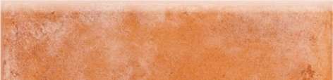 Бордюры Cinca Metalizado Cotto Rodapie 8055, цвет оранжевый, поверхность матовая, прямоугольник, 80x330