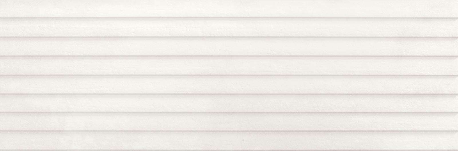 Керамическая плитка Ragno Terracruda Luce Strruttura Verso 3D R68M, цвет белый, поверхность матовая 3d (объёмная), прямоугольник, 400x1200