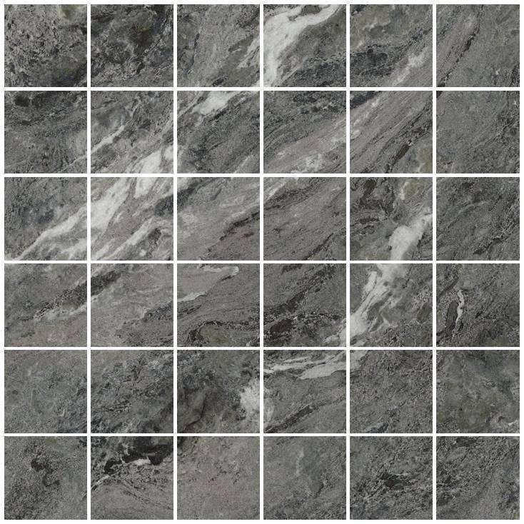 Мозаика Century Contact Space Mosmosaico Su Rete 130185, цвет чёрный, поверхность матовая, квадрат, 300x300