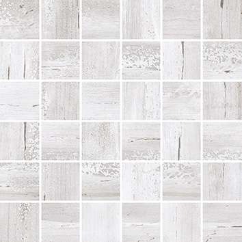 Мозаика Керамин Рондо Мозайка Белая, цвет белый, поверхность матовая, квадрат, 300x300
