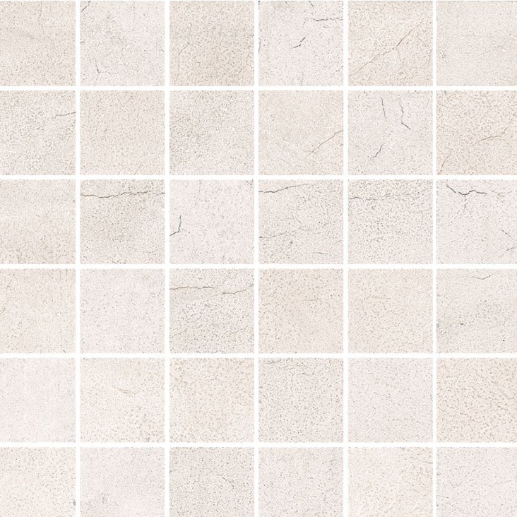 Мозаика Sant Agostino Mos.Set Concrete White CSAMSCWH30, цвет белый, поверхность матовая, квадрат, 300x300