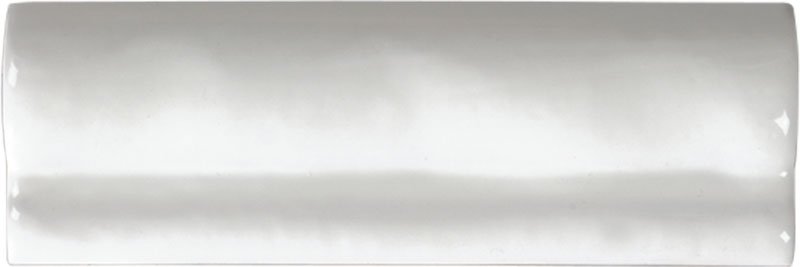Бордюры Mainzu Moldura Antic Blanco, цвет белый, поверхность глянцевая, прямоугольник, 50x150