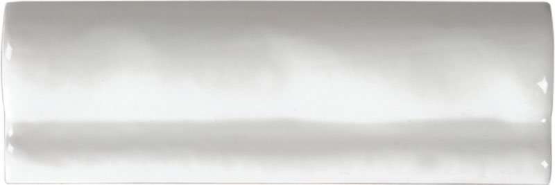 Бордюры Mainzu Moldura Antic Blanco, цвет белый, поверхность глянцевая, прямоугольник, 50x150