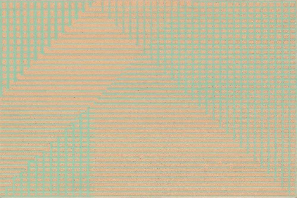 Керамогранит Mutina Tierras Frame Blush PUTD96, цвет разноцветный, поверхность матовая, прямоугольник, 200x300