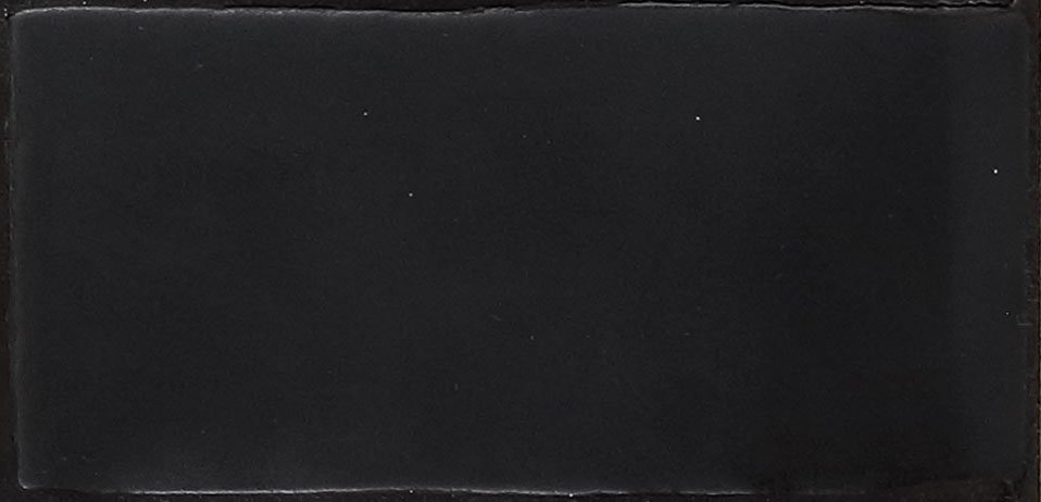 Керамическая плитка 41zero42 Hops Matt Nero 4100368, цвет чёрный тёмный, поверхность матовая, кабанчик, 75x150