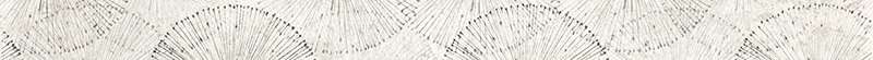 Бордюры Paradyz Nirrad Bianco Listwa, цвет серый, поверхность матовая, прямоугольник, 40x600