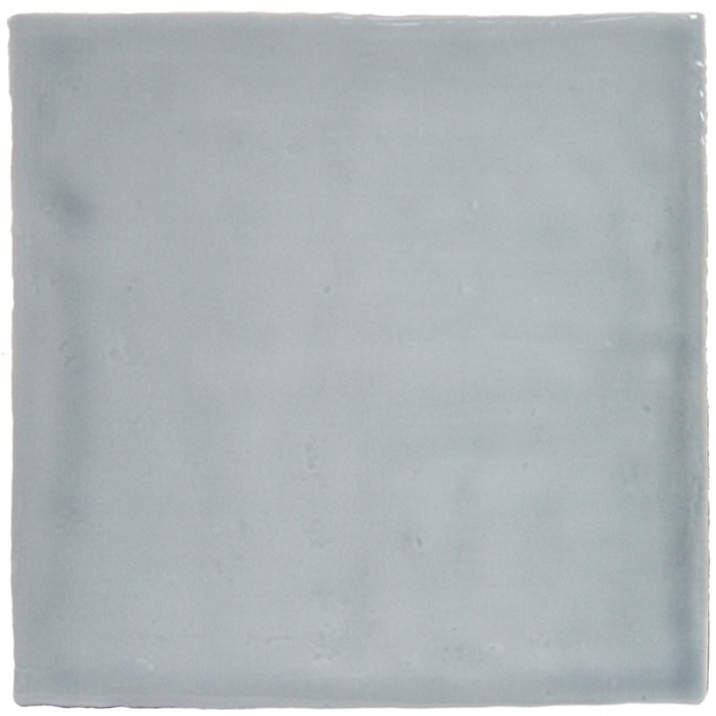 Керамическая плитка Monopole New Country Blue, цвет голубой, поверхность глянцевая, квадрат, 150x150