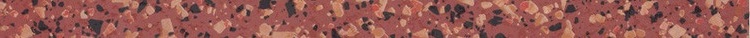 Бордюры Petracers Carnevale Veneziano Listello Rosso, цвет коричневый, поверхность матовая, прямоугольник, 40x800