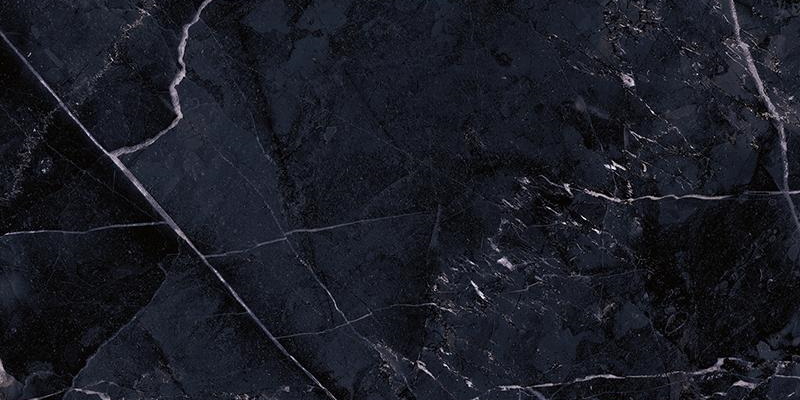 Керамогранит Emilceramica (Acif) Tele Di Marmo Revolution Calacatta Black Nat EHC7, цвет чёрный, поверхность матовая, прямоугольник, 300x600
