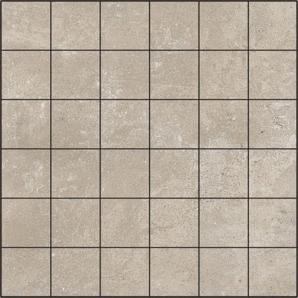 Мозаика Naxos Crystal Grey Mosaico 75528, цвет серый, поверхность матовая, квадрат, 300x300