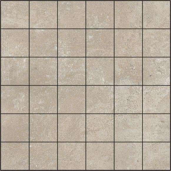Мозаика Naxos Crystal Grey Mosaico 75528, цвет серый, поверхность матовая, квадрат, 300x300