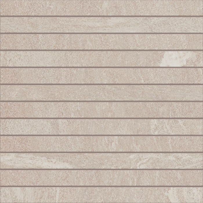 Мозаика Estima Tramontana Ivory TN00 Fascia Неполированный 30x30 67377, цвет слоновая кость, поверхность матовая, квадрат, 300x300