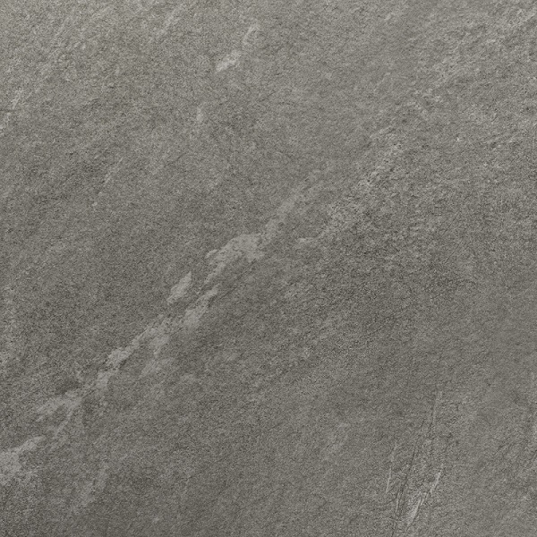 Широкоформатный керамогранит Inalco Pacific Gris Bush-Hammered 6mm, цвет серый, поверхность матовая, квадрат, 1000x1000