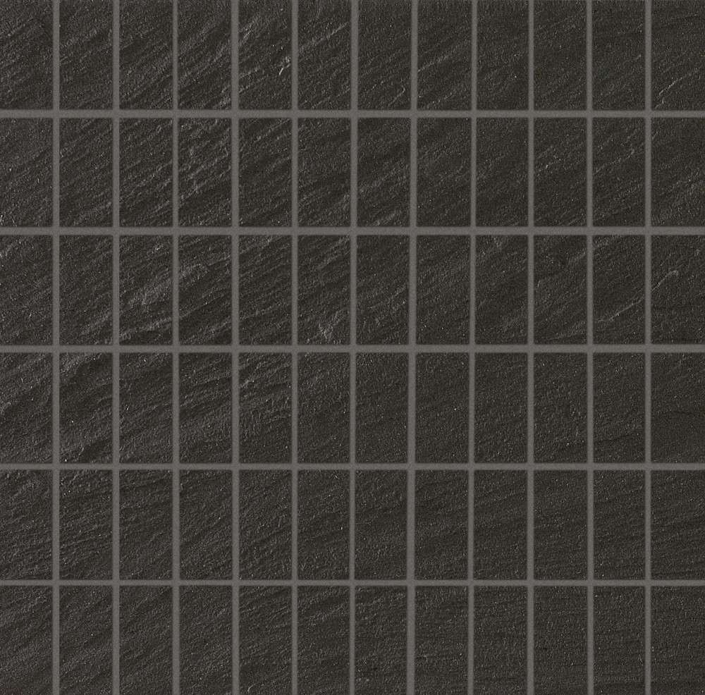 Мозаика Terratinta Archgres Dark Grey Mos. TTAR06M2SL, цвет серый тёмный, поверхность структурированная, квадрат, 300x300