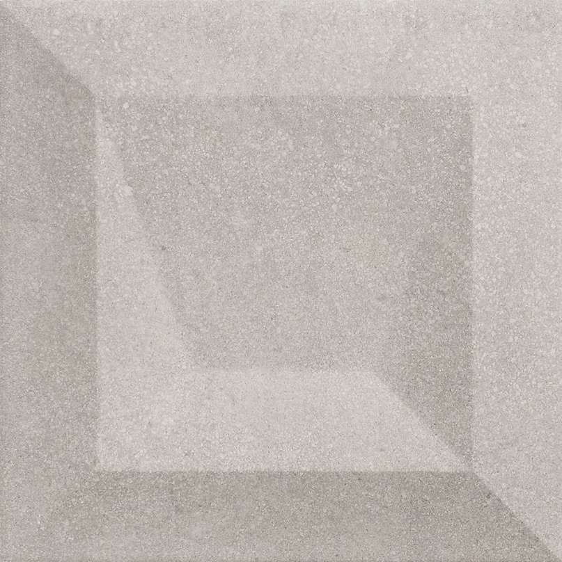Керамическая плитка Baldocer Kaus Delf Fumo, цвет серый, поверхность матовая, квадрат, 250x250